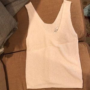 Madewell sweater tank top